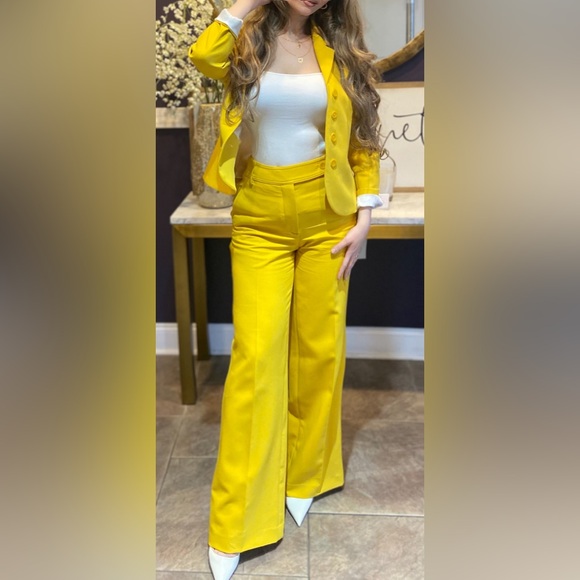 Yellow Zara Suit - Picture 2 of 2